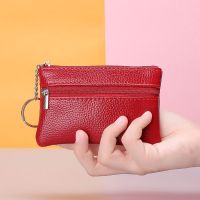 Fashion Women Men Kids Mini Wallet Ladies Double Zipper Coin Purse Multifunctional Small Coin Credit Card Key Ring Wallet