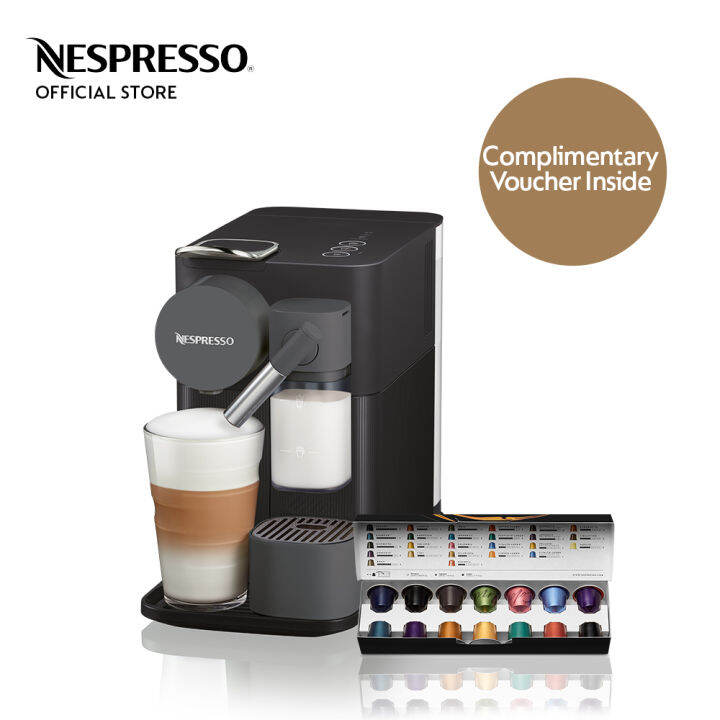 Nespresso® Lattissima One Black with Free Coffee Capsules | Lazada PH