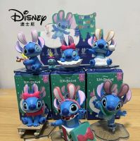 Genuine Spot Lilo Stitch Cartoon Blind Box Series Rabbit Rabbit Winter Story Gift Shi Diqi Doll Childrens Collection Toy Gift