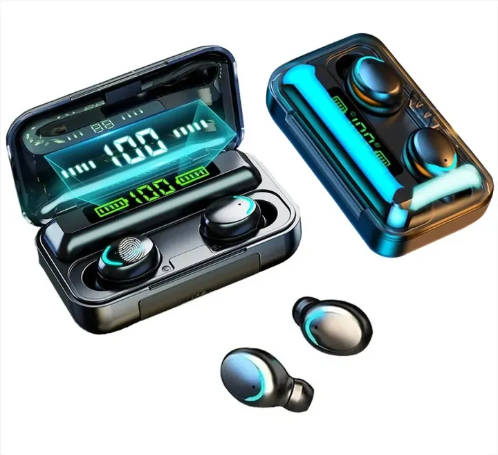 True Wireless Earbuds F9 5c Digital Led Displays Touch Control Noise Reduction Ipx7 Waterproof 5478