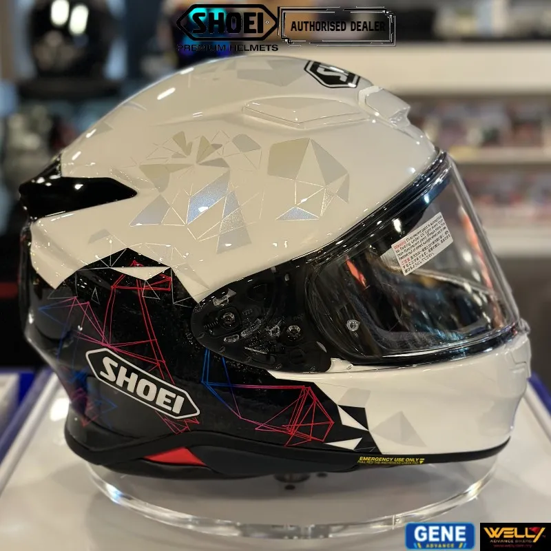 SHOEI NXR2 (Z-8) ORIGAMI TC 5 White Black Top Performance Sport