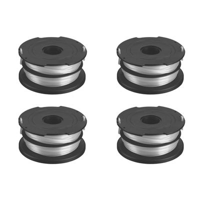 4PCS DF-065 Replacement Spool Double-Layer Mower ABS Spool Double-Layer Mower Spool Double-Layer Mower for Decker Weeder Accessories