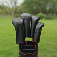 Export black golf clubs set rod head a wood set tie ball iron wood chicken leg cases