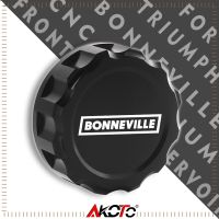 รถจักรยานยนต์ CNC เบรคหน้าอ่างเก็บน้ำหมวกปกคลุมสำหรับ Bonneville SE 2009-2015ลอยอุปกรณ์เสริมที่มีคุณภาพสูง