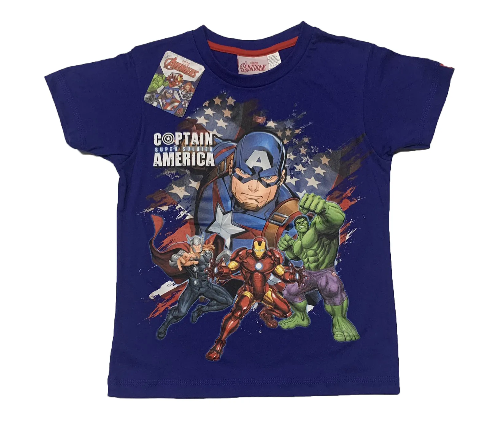 Captain America T Shirt Light Blue | vlr.eng.br