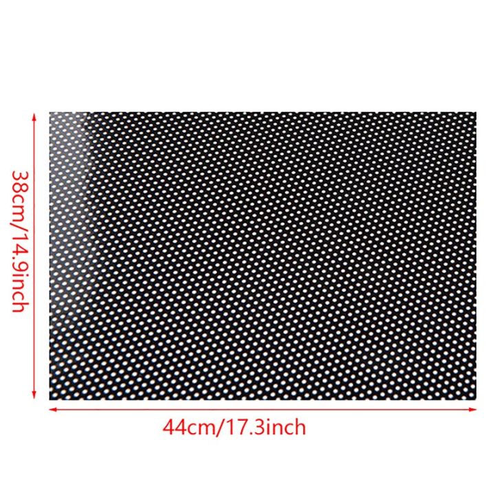 2ชิ้น42x3-8เซนติเมตรสติกเกอร์ติดรถแบบ-diy-ม่านบังแดดที่หน้าต่างการป้องกันพีวีซีสีดำโล่หน้าต่างข้างบังแดดมีรูเล็กๆ-zyl3881ม่านบังแดด