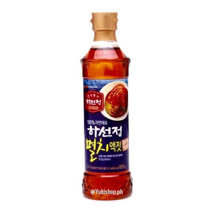 Korean Fish Sauce For Kimchi 400g, 800g Lazada PH