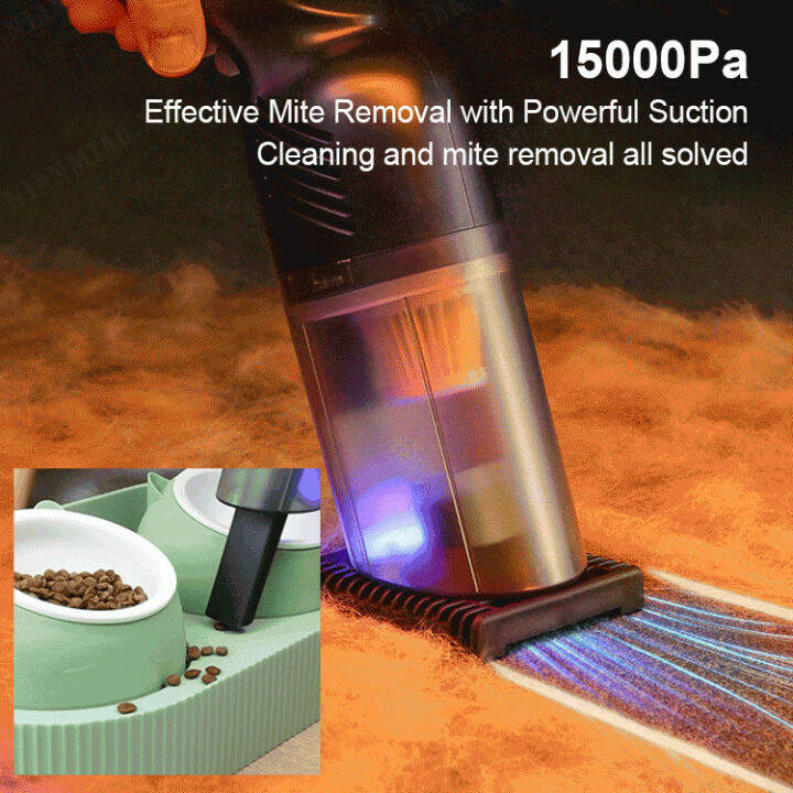 nianmiao Wireless Mite Removal Vacuum with HEPA Filter for Allergy