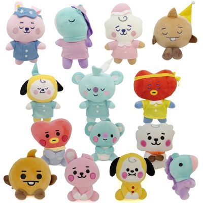 1pcs 18-26cm K-pop Plush Toys Stuffed Dolls Kpop Bangtan Boys Plush Toy Tata Van Cooky Plush Stuffed Toys for Children Kids Gifts