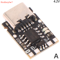 Re แผงวงจรป้องกันการชาร์จแบตเตอรี่ลิเธียมชนิด C USB โมดูลบอร์ดโพลิเมอร์แบตเตอรี่มากกว่า5V 4.2V 18650โมดูลชาร์จแบตเตอรี่ลิเธียม