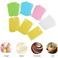 1/3Pcs Dough Weight Cutter Cookie Fondant Bread Pizza Tools Spatula For Cake Butter Scraper Pastry And Bakery Kitchen Utensils