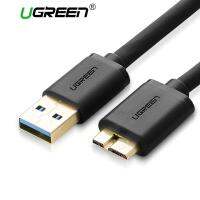 Ugregreen USB 0.5เมตร3.0ตัวผู้ไปยังไมโครบีตัวผู้สายอะแดปเตอร์ระบบชาร์จความเร็วสูงและสายเชื่อมต่อข้อมูลสำหรับ Samsung Galaxy S5 Note 3กล้องและอีกมากมายฮาร์ดไดรฟ์