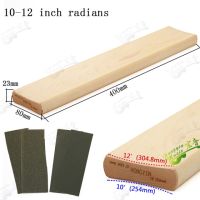 Radius Sanding Blocks 7.25 &amp; 9.5, 10และ12, 14และ16สำหรับกีตาร์เฟรตเบส Leveling Fingerboard Luthier เครื่องมือยาว40ซม.* 7.5ซม.