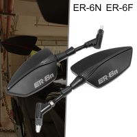 For KAWASAKI ER6N ER6F ER-6N Motorcycle Side Mirror rearview Mirrors Mirrors