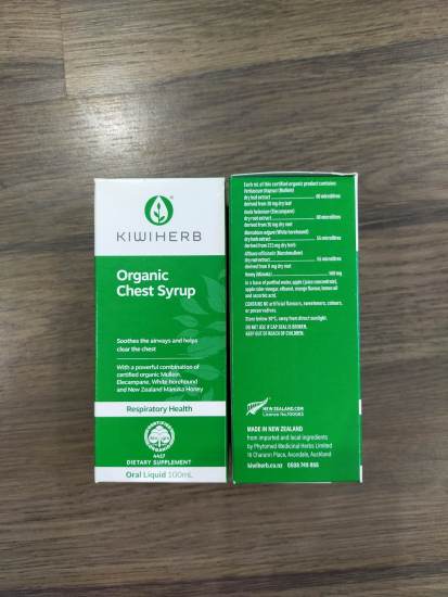 Kiwiherb organic chest syrup - ảnh sản phẩm 4