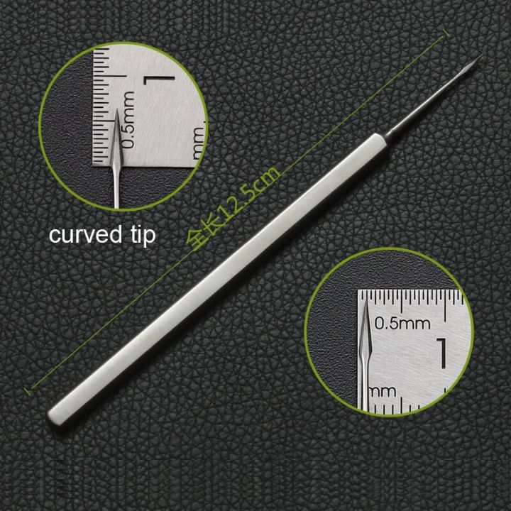 ophthalmic-microscopic-foreign-body-needle-stainless-steel-straight-tip-curved-tip-willow-leaf-iris-knife