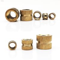 ▲✴❂ 5/10/25/50pcs M1.6 M2 M2.5 M3 M4 M5 M6 M8 M10 Solid Brass Hot Melt Adhesive Injection Molding Embedded Insert Nut for 3D Printer