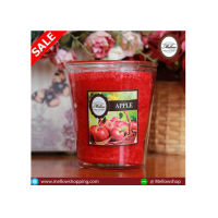 Glass Candle เทียนหอมในแก้วกลิ่นแอปเปิ้ลAPPLE ขนาด 540กรัม