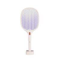 โปรโมชัน ไม้ตียุงพรีเมียมพลัส DERMOVE สีเบจ PREMIUM PLUS ELECTRIC FLY SWATTER DERMOVE BEIGE อุปกรณ์กำจัดแมลงและสัตว์รบกวน อุปกรณ์กำจัดแมลงและสัตว์รบกวน ราคาถูก เก็บเงินปลายทางได้