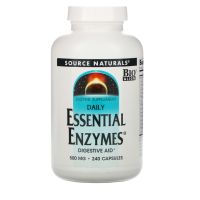 Source Naturals Daily Essential Enzymes 500 mg 240 Capsules