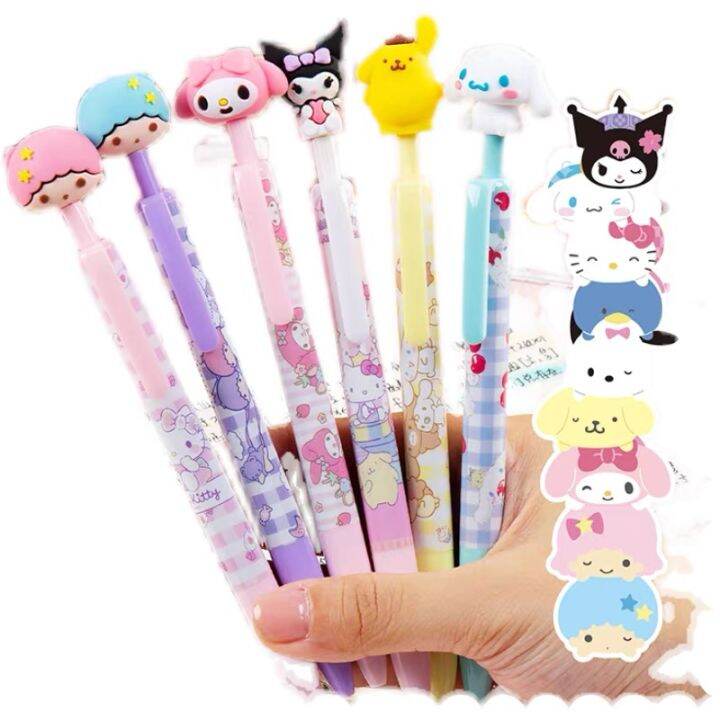 Miniso sanrio character pen with figurine melody twinstar kuromi ...