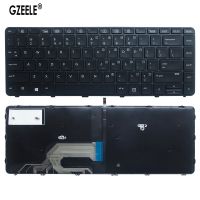 Backlit Laptop Keyboard For HP for Probook 430 G3 440 G3 430 G4 440 G4 US Keyboard Frame Backlight with pointing stick