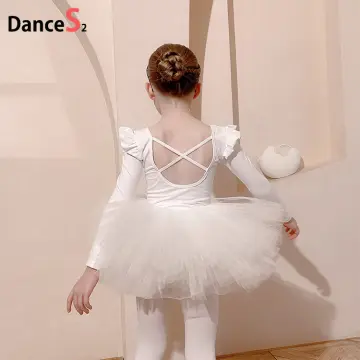 New Girls Ballerina Fairy Prom Party Costume Kids Sequined Flower Dancewear  Gymnastic Leotard Ballet Tutu Dress