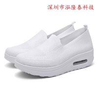 Fashion Women Shoes Sneakers Running Sports Shoes Platform White Wedges Women Casual Shoes Kasut Sukan Wanita