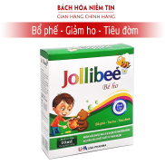 Siro Jollibee bé ho - 100% thảo dược giảm các triệu chứng ho, đau rát họng