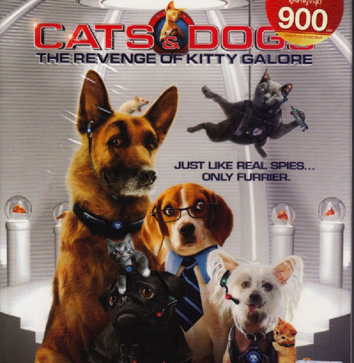 Cats &amp; Dogs 2: The Revenge of Kitty Galore  สงครามพยัคฆ์ร้ายขนปุย 2 ตอน คิตตี้ กาลอร์ล้างแค้น (BD) (Blu-ray)