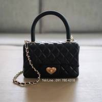 กระเป๋าหนังแกะแท้100% C coco mini lambskin