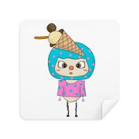 Food Icecream Ice Sweet Summer Cool UU Glasses Cloth Screen Cleaner Suede Fabric 2 Pack Lens Cleaners