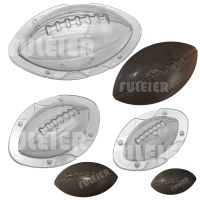 3 Size Rugby Football Chocolate Mold Confectionery tools Cake Decorating Baking Candy mould  Polycarbonate Chocolate Mold Bar Wine Tools