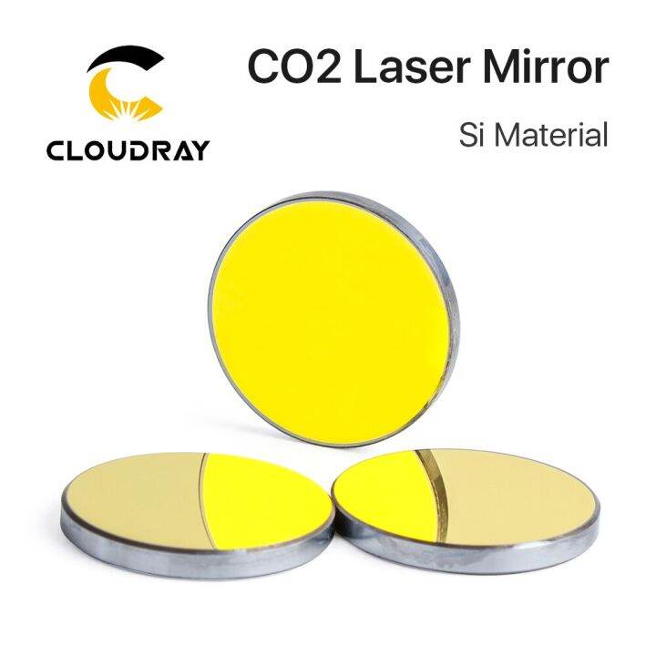 cloudray-co2-laser-si-reflective-mirrors-for-laser-engraver-gold-plated-silicon-reflector-lenses-dia-19-20-25-30-38-1-mm