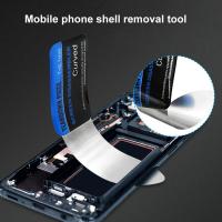 obile Phone Curved LCD Screen Spudger Opening Pry Card Tools Ultra Thin Flexible Mobile Phone Disassemble Steel Metal Tool Sets