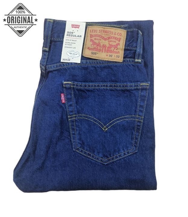 Original] Levis 505 Jeans Straight Cut 505-1226 | Lazada