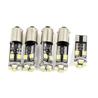 12ชิ้นสีขาวภายในรถโดมอ่านแผนที่ไฟ LED Cargo Area Bulbs Kit