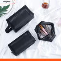 ZONGMA ซิป พื้นที่จัดเก็บ กระเป๋าถือ ผู้จัดงานท่องเที่ยว แพ็คเกจตาข่าย กระเป๋าเครื่องสำอาง กระเป๋าแต่งหน้า