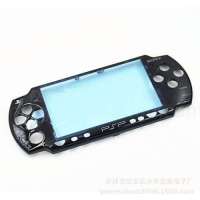 Psp2000 Cover Black Psp2k Case Front Cover Psp3000 Silver Cover Brand New