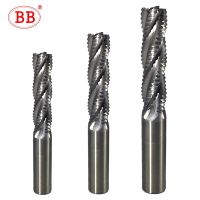 BB Roughing End Mill เครื่องตัด HSS 4 ขลุ่ย 5 มม. ถึง 45 มม. ใบเลื่อยโลหะ Machining นิ้ว Iso 6mm 8mm 10mm 12mm 16mm