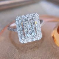 [COD] Cao Shis cross-border exclusive accessories high-end light and luxurious temperament full of diamond micro-inlaid rings womens all-match zircon rings