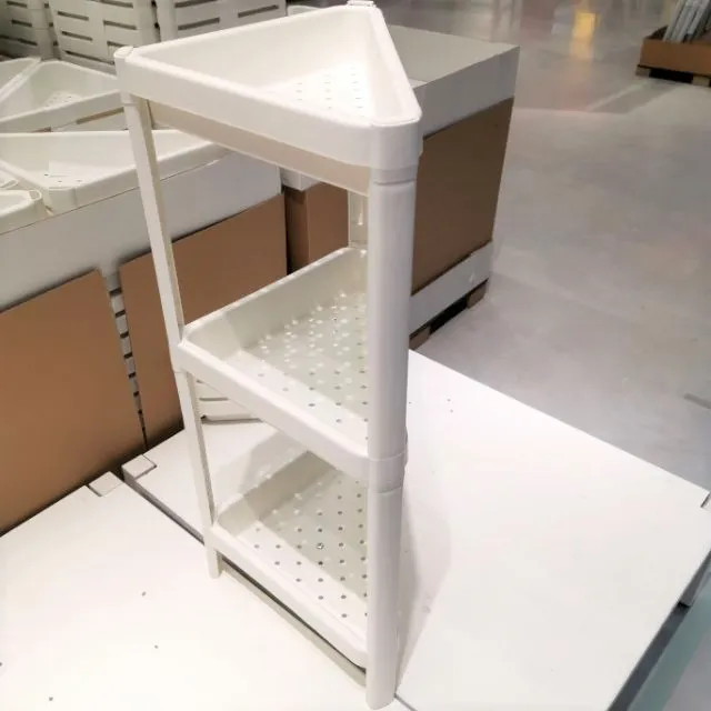 VESKEN Corner shelf unit, white, 13x13x28 - IKEA
