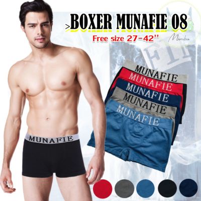 MiinShop เสื้อผู้ชาย เสื้อผ้าผู้ชายเท่ๆ [MNF-08] mimibra Boxerผู้ชาย กางเกงในชาย กางเกงในผู้ชายบ๊อกเซอร์ เสื้อผู้ชายสไตร์เกาหลี