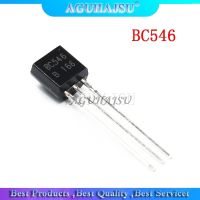 100PCS BC546 BC546B TO-92 TO92 546B triode transis Transistor new original WATTY Electronics