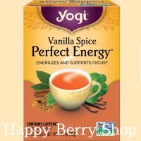 ชา YOGI ORGANIC HERBAL TEA ?⭐Vanilla Spice Perfect Energy⭐? ชาโยคี ชาสมุนไพรออแกนิค ชาเพื่อสุขภาพ จากอเมริกา?? 1 กล่องมี 16 ซอง