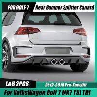 ตัวแยก Bemper Belakang สำหรับ VW Golf 7 Bemper Belakang โคมไฟตัดหมอก GTD GTI R400 2012-2016ชิ้นส่วนภายนอกรถยนต์