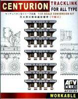 AFV Club AF35102 135 Scale WORKABLE Track Link สำหรับ WWII British Centurion All Type