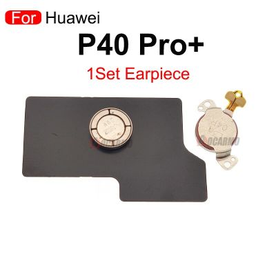 สำหรับ Huawei P30 P40Pro P40Pro Plus ด้านบนหูฟังแม่เหล็กแผ่นโลหะเลเซอร์หูฟังออดริงเกอร์ด้านล่างลำโพงซ่อมสายเคเบิลงอได้เปลี่ยน LPX3762