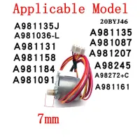 A981135สำหรับพานาโซนิคเครื่องปรับอากาศก้าวมอเตอร์20BYJ46 A981091 DC12V มอเตอร์ผ้าม่านชิ้นส่วน