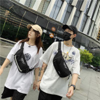 Chest bag mens leisure one shoulder small backpack female student diagonal span 2021 new waist bag ins fashion brand 0IZY